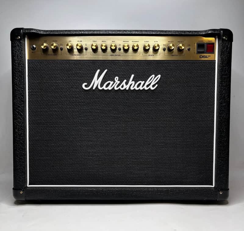 Marshall DSL40CR 2-Channel 40-Watt 1x12" Guitar Combo 2018 - Present - Black image 1