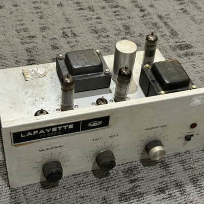 Lafayette PA-622 vintage tube amplifier project PA guitar amp Mullard 7189 tubes image 11