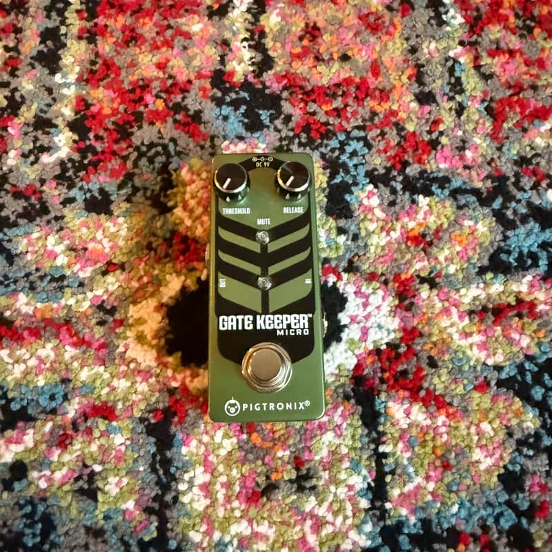 Pigtronix Gate Keeper Micro Noise Gate 2010s - Green image 1