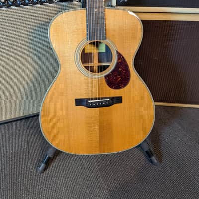 Eastman E20OM Thermo-Cure Acoustic Guitar w/Case - Natural (Serial #M2522893) image 3