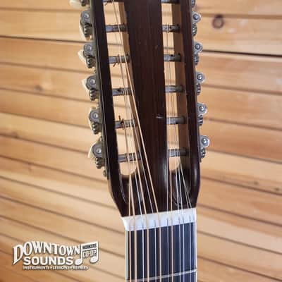 FULLY SERVICED 1968 Martin D12-35 12-String Dreadnought Acoustic Guitar with Guild Hard Case - Natural, New Bridge, 5lbs image 12