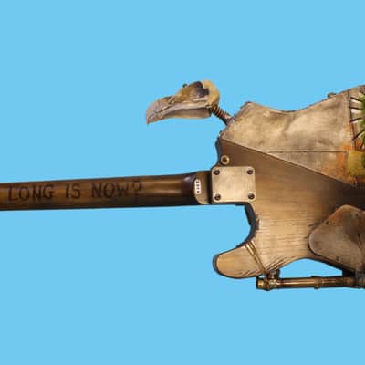 Devil & Sons Mad Axe Headless 2017 Hand Painted image 2