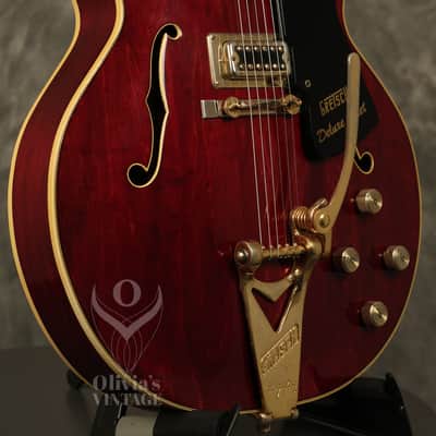 1972 Gretsch 7680 Deluxe Chet Atkins Autumn Red image 10