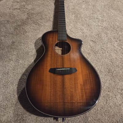 Breedlove Oregon Concert Bourbon CE Myrtlewood Excellent Cond image 2