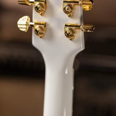 Duesenberg Fantom A Electric Guitar - Aged White with Hardshell Case - Demo image 8