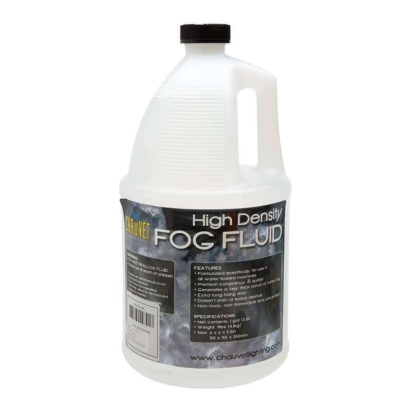 Chauvet DJ High-Density Fog Machine Fluid, High-Density Fluid (1-Gallon) image 1
