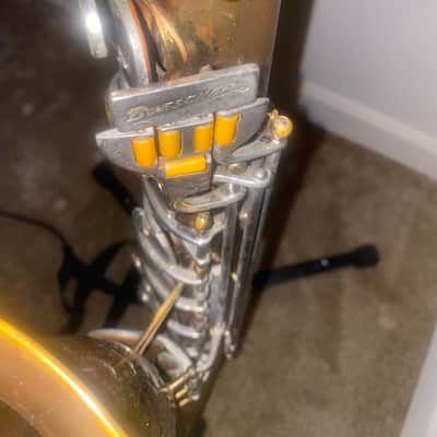 Vintage buescher Aristocrat series III Tenor saxophone, post Big G SN359090 image 7