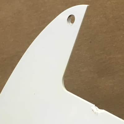 Vintage Reissue 1-ply “White” Telecaster Fender Pickguard Tele Relic Made in USA Esquire Guard image 24
