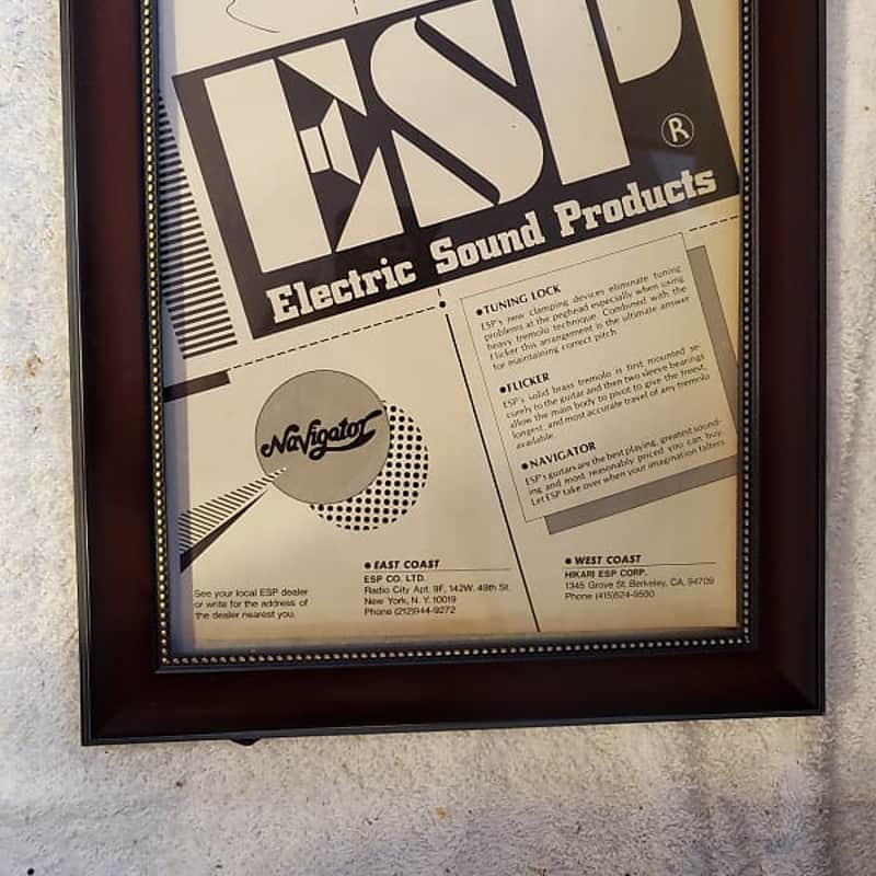 1982 ESP Electric Sound Products B & W