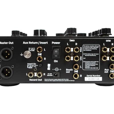 Union Audio Two.Valve Analog Tube Rotary DJ Mixer image 3
