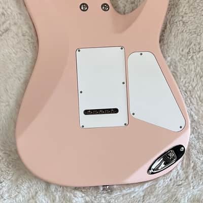 Charvel Pro-Mod DK24 HH 2PT CM LH Electric Guitar, Caramelized Neck, Shell Pink image 2