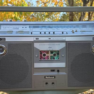 National RX-5320 Rare Vintage Cassette Deck Boombox Japan Serviced Warranty image 17