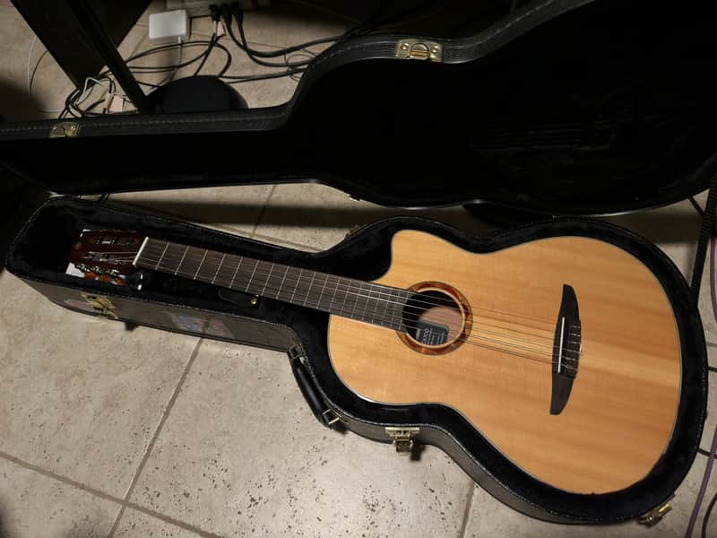 Yamaha NCX700 Acoustic/Electric Classical Guitar 2010s - Natural image 1