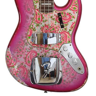 Fender Jazz Bass Custom Hv-Relic Pink Paisley image 1