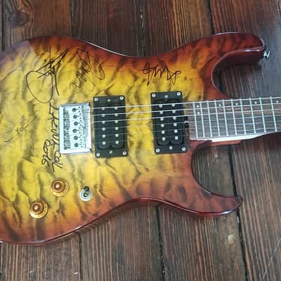 Washburn X Series Guitar (Signed by "Lacuna Coil") image 5