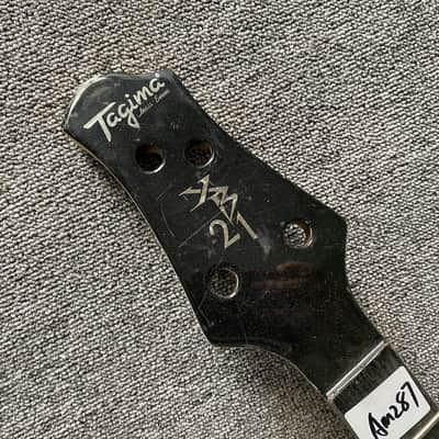 Tagima XB21 Maple Wood 4 String Bass Neck, Rosewood 24 Frets Fingerboard image 9