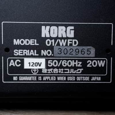 Korg 01/WFD Black Workstation Keyboard image 24