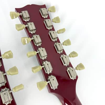 2001 Gibson EDS-1275 Double Neck – Cherry Bild 6