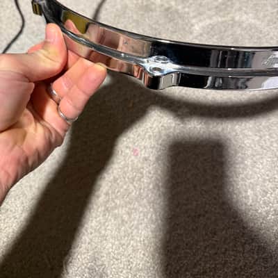 Tama Starcast Starclassic 12” Die Cast hoop - Chrome image 3