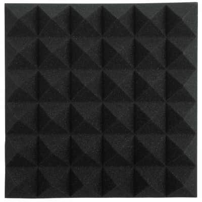Gator 2" Thick 12x12" Acoustic Foam Panel Studio Soundproofing Wall Tiles 8 Pk image 2