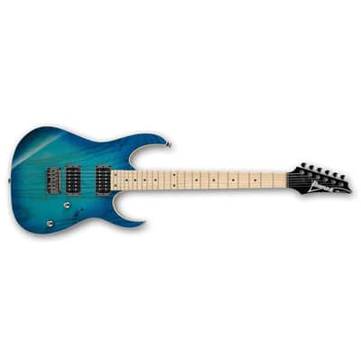 Ibanez RG Standard Series RG421AHM Solidbody Electric Guitar, Maple Fretboard, Blue Moon Burst image 17