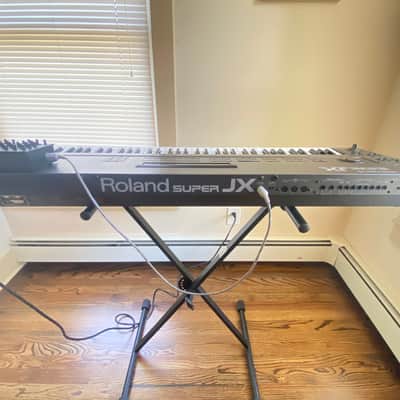 Roland Super JX-10 76-Key Polyphonic Synthesizer & Retroaktiv PG-800 programmer & Vecoven 3.23 & memory expansion & all tact switches replaced image 9