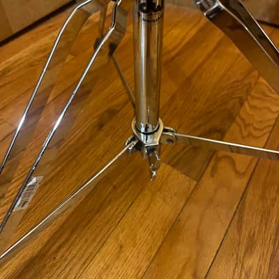 DW DWCP5100 5000 Series Round Drum Throne with Oversized Locking Nut 2010s - Chrome image 5