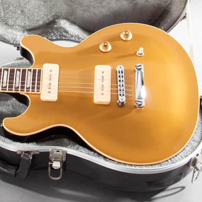 2011 Gibson Les Paul Double Cutaway P-90 Goldtop w/ Hard-Shell Case image 1