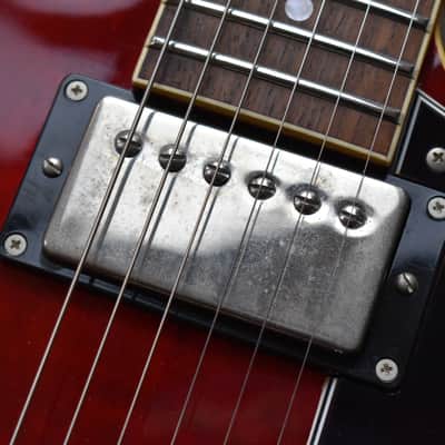1995 Orville by Gibson ES-335 Cherry – w/HSC & Paperwork, Fujigen, Japan, MIJ, Rare image 9