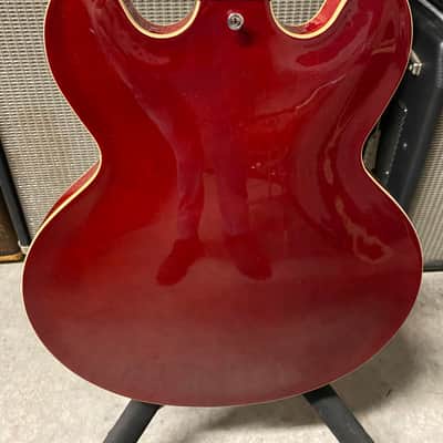 1996 Epiphone Riviera CH - Cherry - Includes OHSC image 4