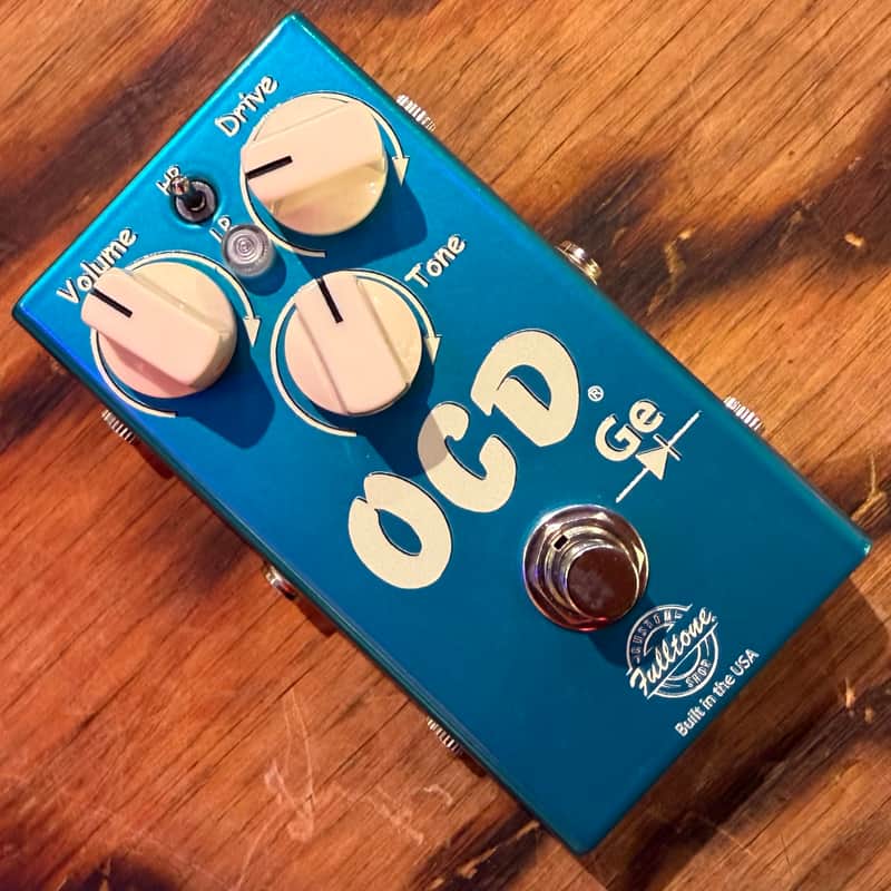 Fulltone Custom Shop OCD-GE Germanium Overdrive Tahitian Teal image 1