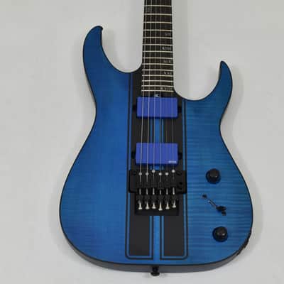 Schecter Banshee GT FR Electric Guitar Satin Trans Blue B-Stock 2209 image 2