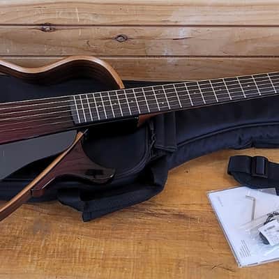 Yamaha SLG200S Silent Guitar 2010s - Crimson Burst image 3