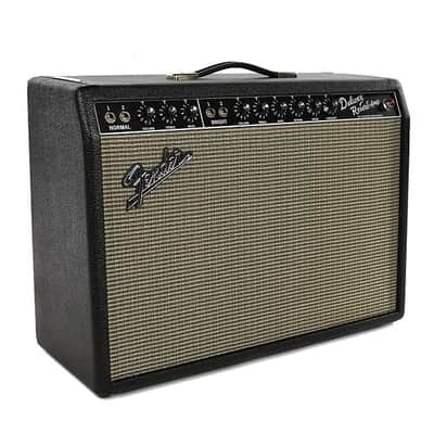 Fender '64 Custom Deluxe Reverb-Amp 2-Channel 20-Watt 1x12" Guitar Combo HANDWIRED ! image 1