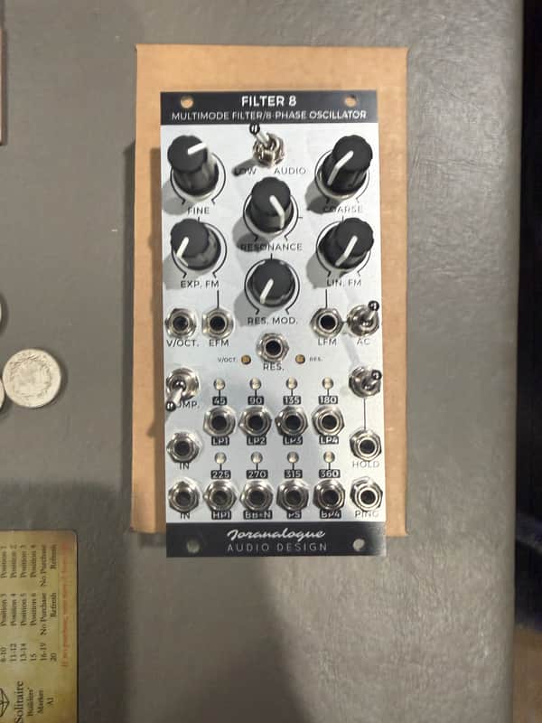 Joranalogue Audio Design Filter 8 2018 - Present - Silver image 1