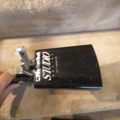 RhythmTech Studio series cowbell complete with mounting post and clamp excellent condition image 2