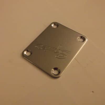 Fender Squier Neck Plate w/ Screws 51mm x 38mm holes ctc #NP6 image 4