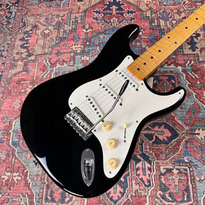 Fender 1957 Vintage Reissue Stratocaster ST-57 Black Texas Specials - 1993 image 1
