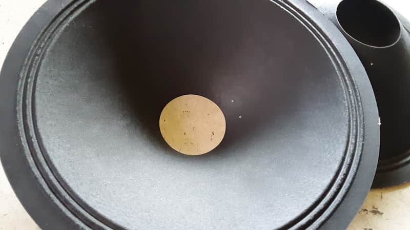 WALDOM W5728 18" woofer cone ALL PAPER! 4"VCID 4" deep 2 available A12- PMR CONE image 1