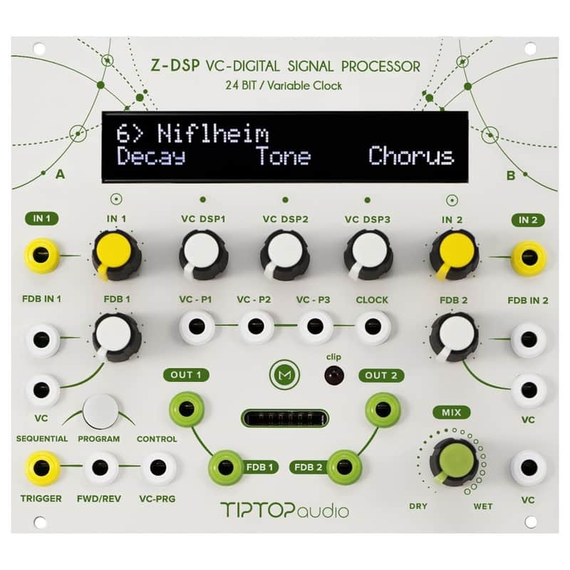 TipTop Audio Z-DSP Eurorack Digital Effects Module (White) image 1