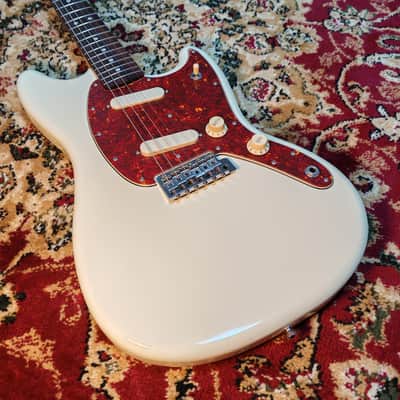 2019 Fender Char Signature Mustang Zicca Limited Edition Olympic White w/ Matching Headstock, Japanese Domestic Only, MIJ Japan image 11