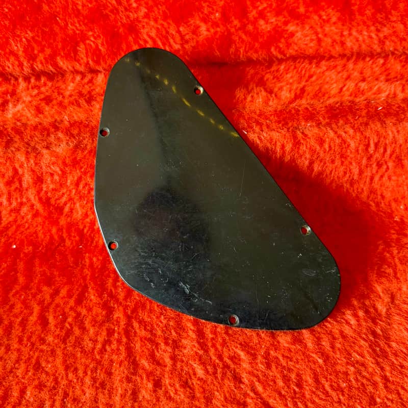 Gibson SG EB Control cavity cover 1960’s - Black special standard custom eb0 eb3 original vintage USA image 1