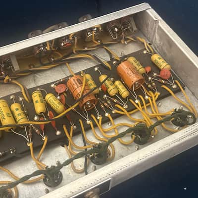 Vintage Fender Concert Chassis 1960 Pre CBS Brownface Tweed Bassman Etc image 11