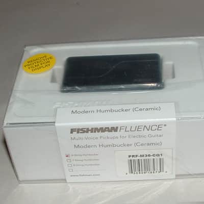 Fishman Fluence PRF-M36-CQ1 6 String Modern Humbucker Ceramic 3 Voices (Brushed Black Nickel) image 1