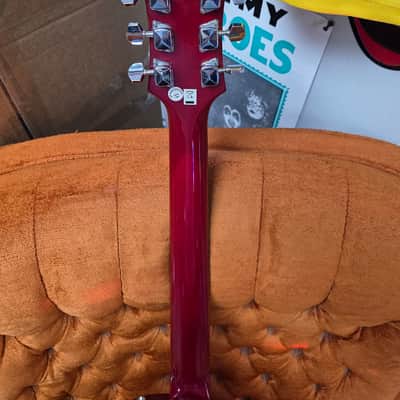 Epiphone Les Paul Special II left handed heritage cherry sunburst image 4
