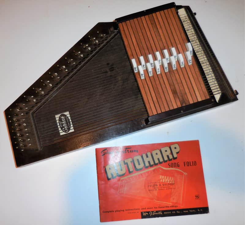 Vintage Oscar Schmidt Airline Autoharp 1950s 36 String/15 Chord image 1