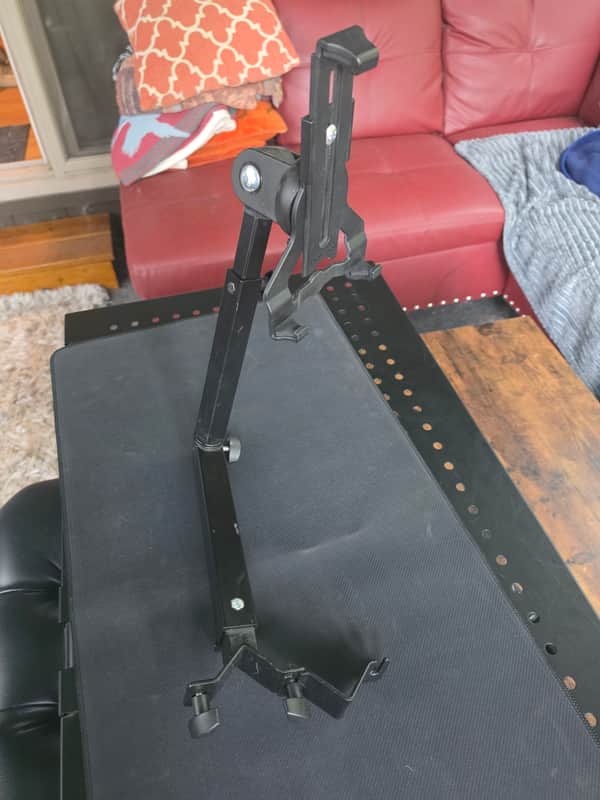 K&M 18807 Omega Pro Keyboard Stand Universal Holder 2020s - Black image 1
