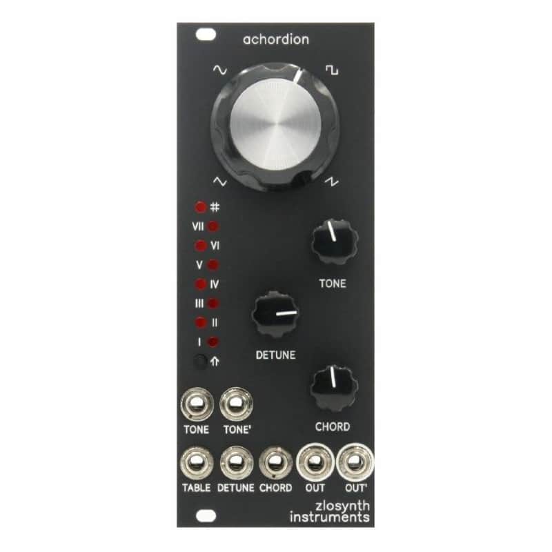 Zlosynth Achordion Chord-Crafting Quantizing Wavetable Oscillator Module (black) image 1