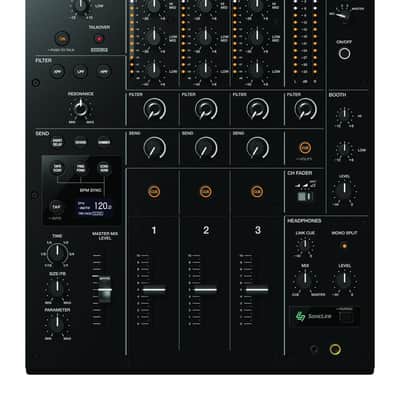 AlphaTheta DJM-V5 3-Channel DJ Mixer image 2