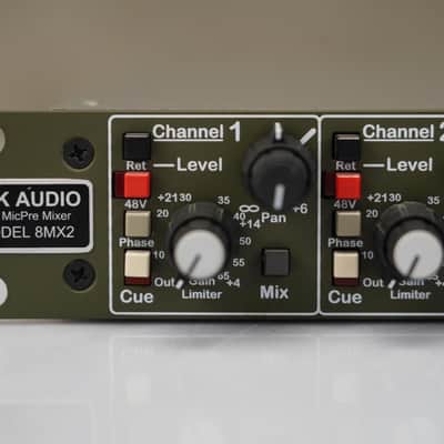 JDK Audio 8MX2 8x2 Microphone Preamplifier & Mixer w/ Cables #58657 image 5